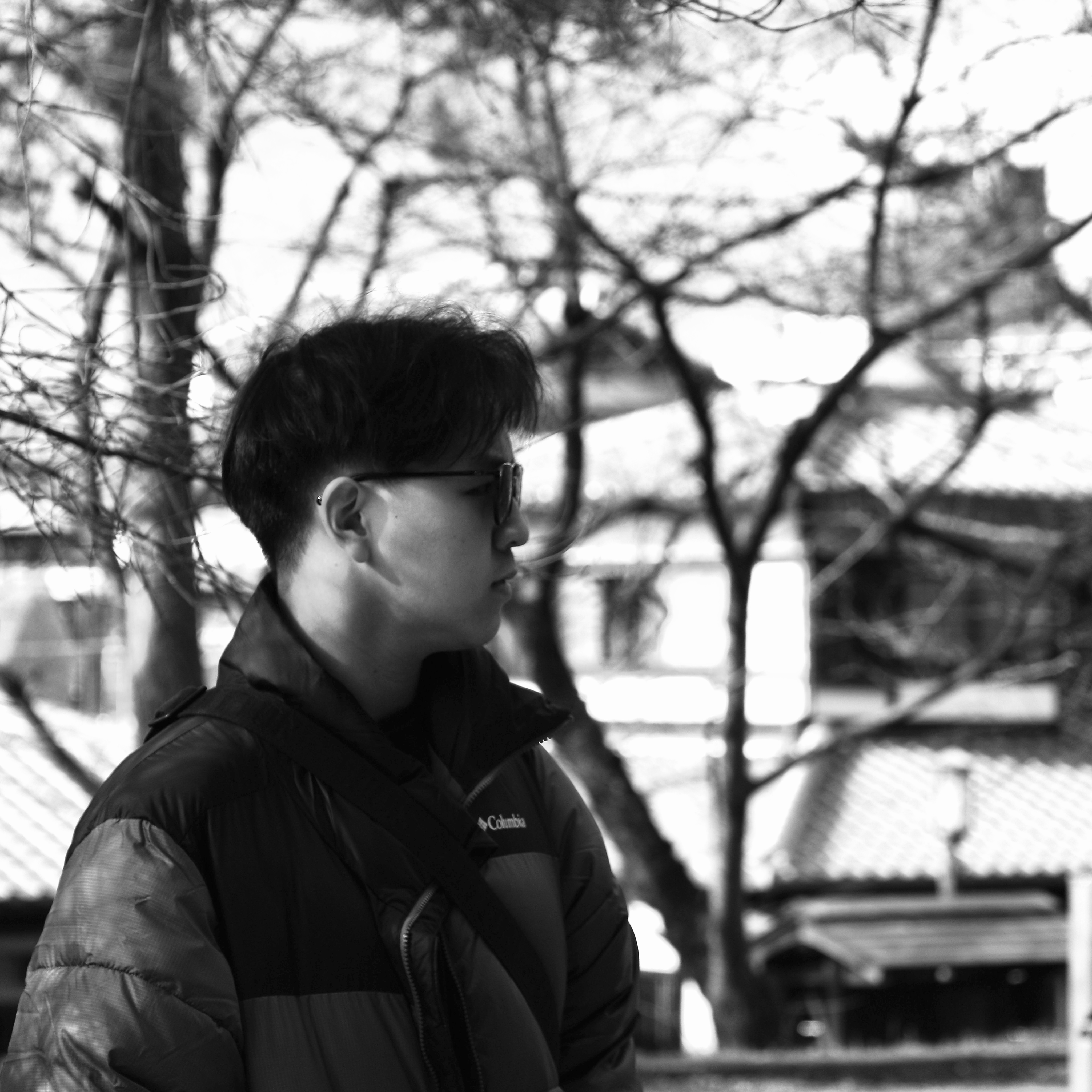 Foto Profile Matthew Hitam Putih